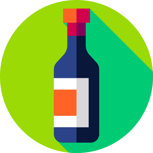 Wine drink glamour food icon