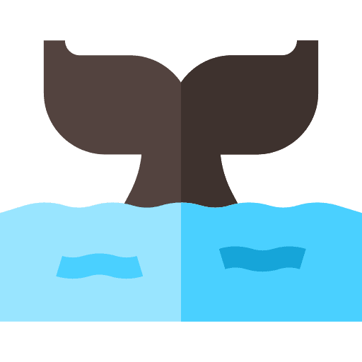 Whale mammal animal kingdom sea life icon Whale mammal animal kingdom sea life icon
