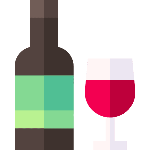 Wine beverage food bottles icon Wine beverage food bottles icon