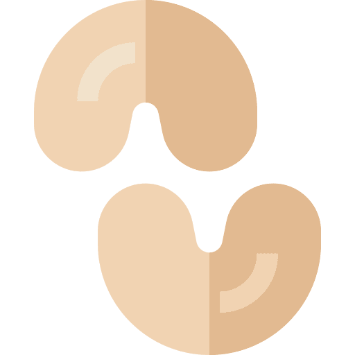 Cashew healthy food organic vegan icon