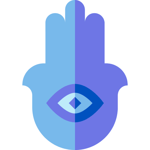 Hamsa cultures faith shapes and symbols icon Hamsa cultures faith shapes and symbols icon