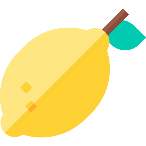 Lemon fruit citrus food icon Lemon fruit citrus food icon