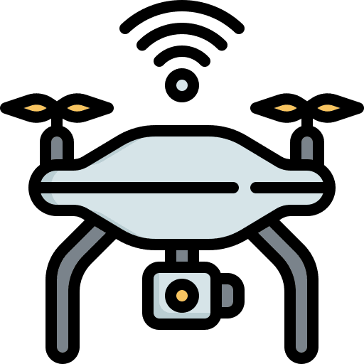 Smart drone smart drone electronics electronic device icon