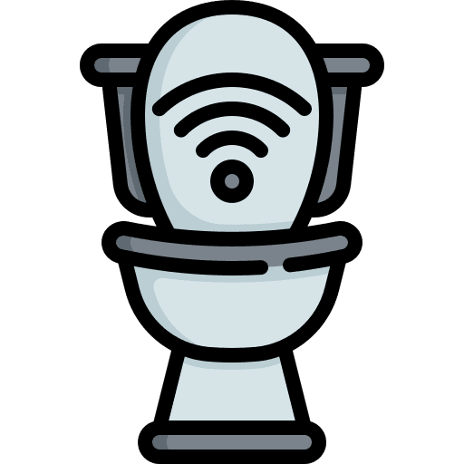 Toilet toilet bathroom technological icon Toilet toilet bathroom technological icon