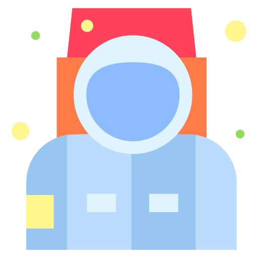 Astronaut professions and jobs space suit space icon Astronaut professions and jobs space suit space icon