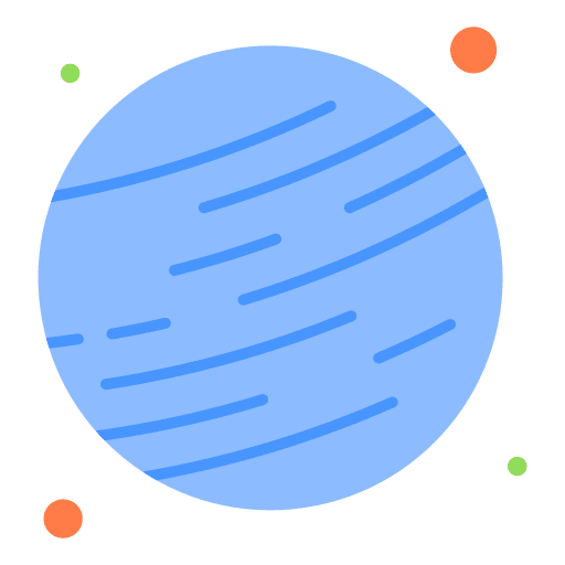 Galaxy planet universe neptune icon Galaxy planet universe neptune icon