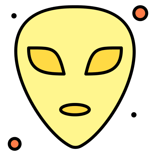 Alien space alien avatar icon Alien space alien avatar icon
