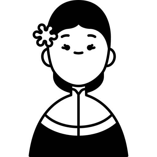 Argentinian user flower woman icon