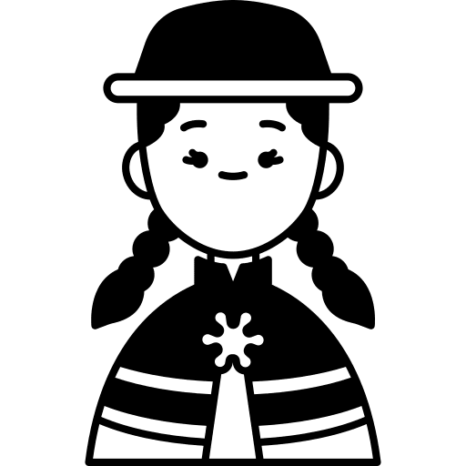 Bolivia bolivia hat breads icon