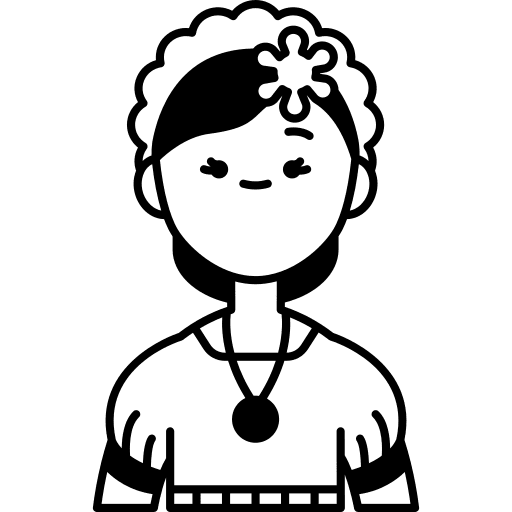 Guatemala woman people traditional icon