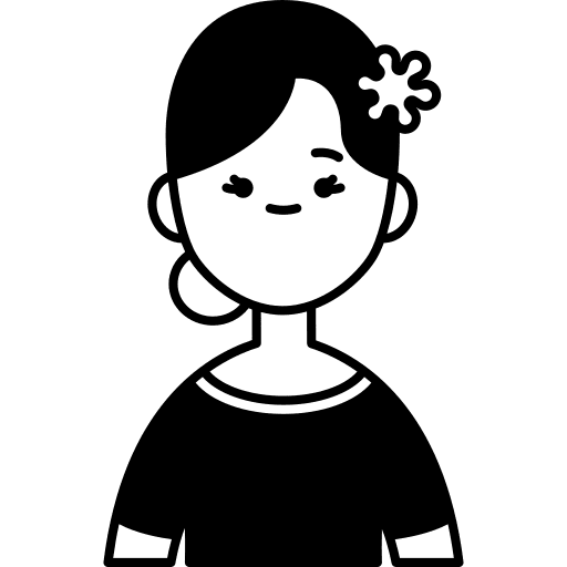 Costa rica people cultures flower icon Costa rica people cultures flower icon