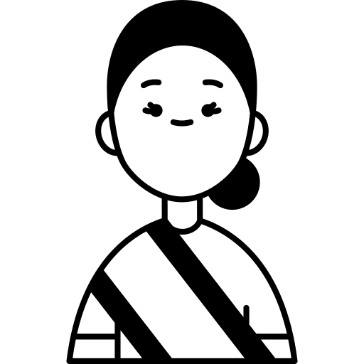 Sri lanka ethnic national sari icon Sri lanka ethnic national sari icon