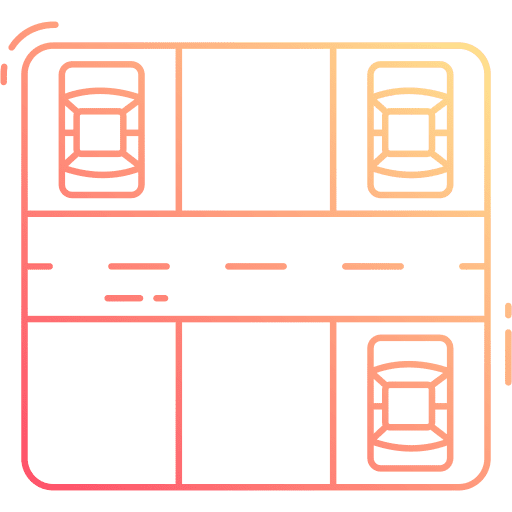 Parking lot car parking station transportation icon