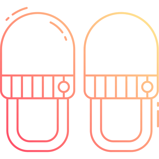 Slippers hotel service shoes slippers icon