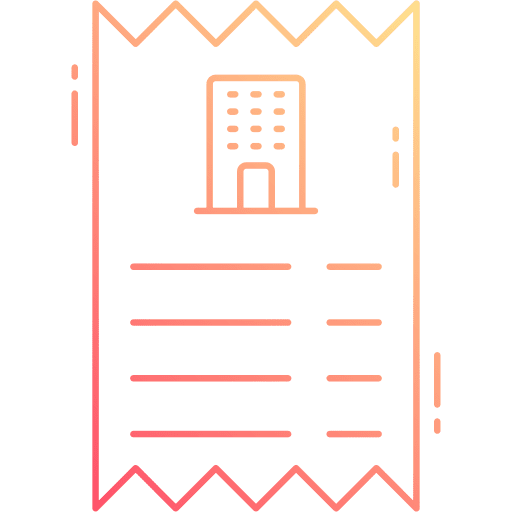 Bill invoice ticket payment icon Bill invoice ticket payment icon