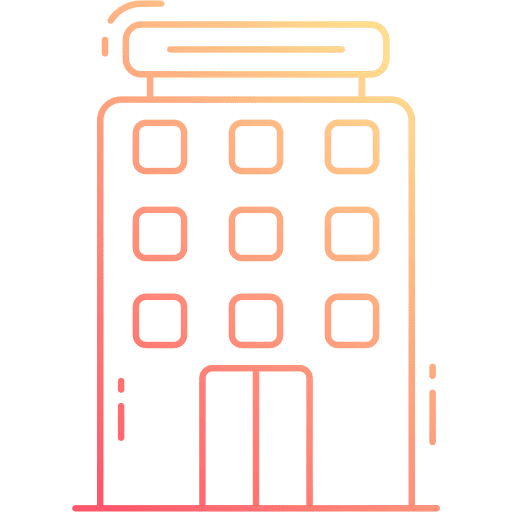Hotel architecture and city hostel hotel icon Hotel architecture and city hostel hotel icon