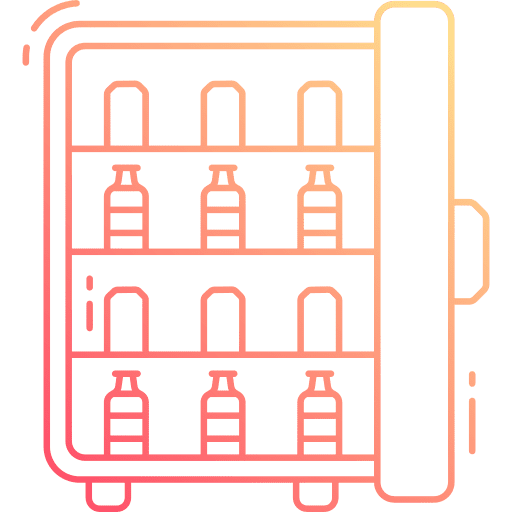 Minibar fridge minibar bottle icon Minibar fridge minibar bottle icon