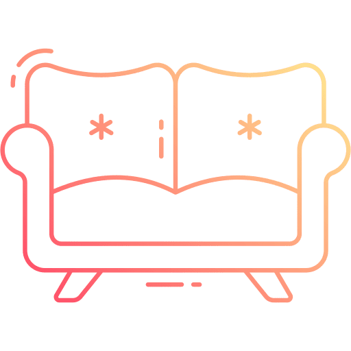 Couch sofa furniture and household seat icon Couch sofa furniture and household seat icon