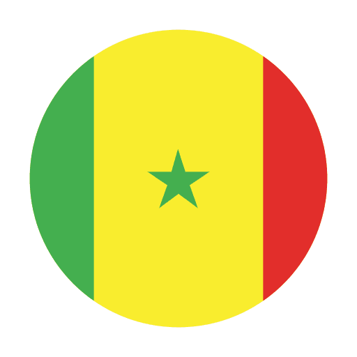 Senegal country flags senegal icon Senegal country flags senegal icon