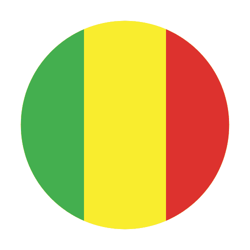 Mali national world flags icon Mali national world flags icon