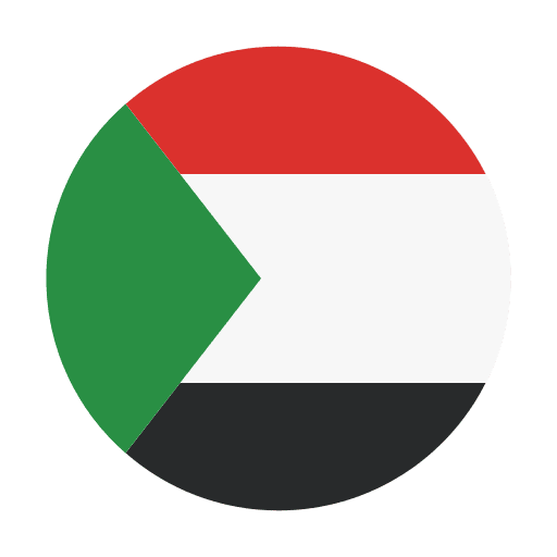 Sudan national flags flag icon Sudan national flags flag icon