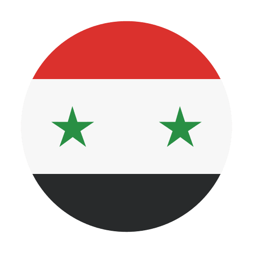 Syria national nation flags icon Syria national nation flags icon