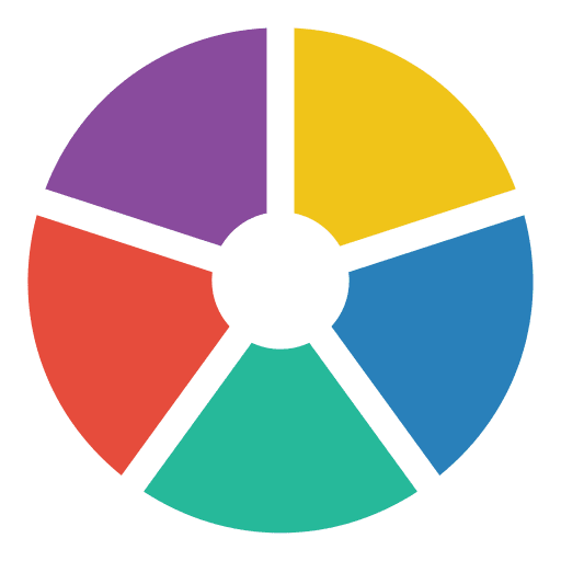 Pie chart information pie chart business and finance icon