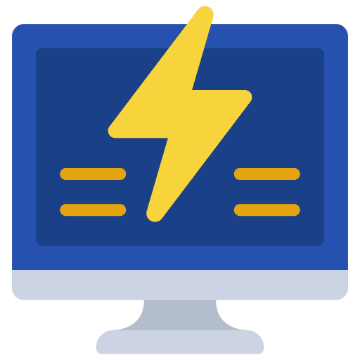 Computing computing computer power icon