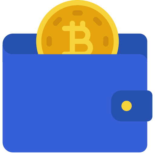 Ewallet wallet cryptocurrency cash icon