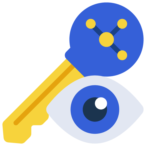 Public key cryptography public key key icon