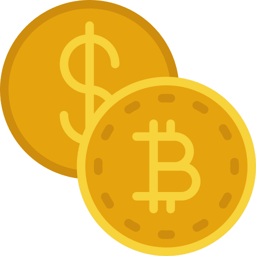 Purchase cryptocurrency buy dollar icon