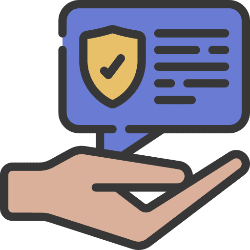Advice talk umbrella negotiating icon
