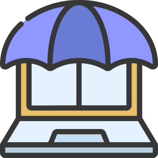Antivirus safe antivirus shield icon