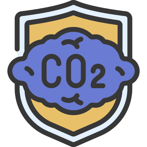 Environment protection insurance security factory icon