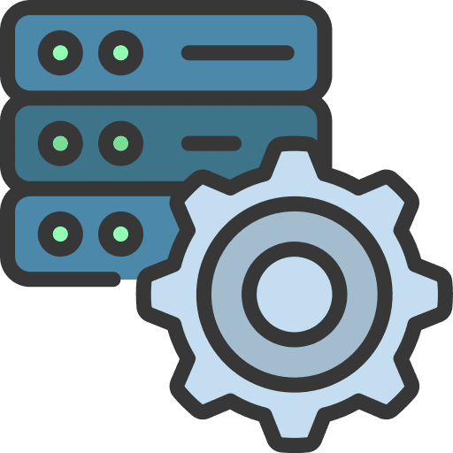 Configuration setup gears computer icon