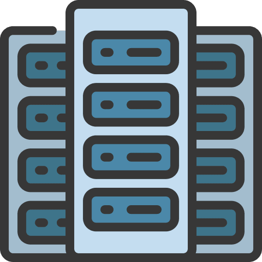 Servers cpu tower servers hardware icon