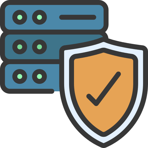 Data protection security server data protection icon
