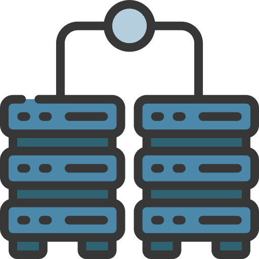 Server computer server storage icon