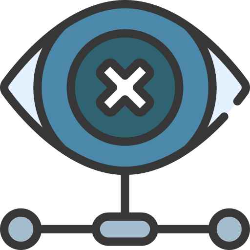 Virtual private network locked view networking icon