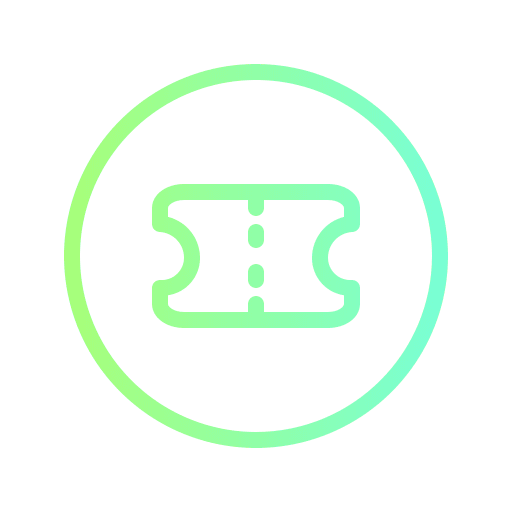 Coupon ticket gift voucher discount icon