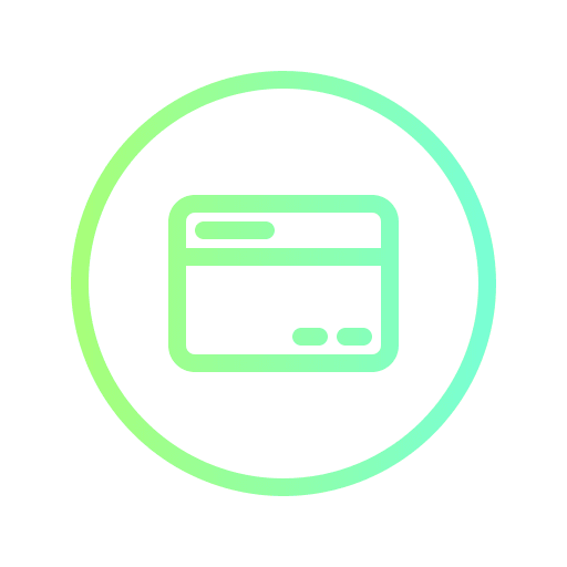 Credit card credit card payment method business and finance icon