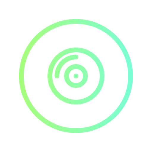 Disk bluray cd dvd icon