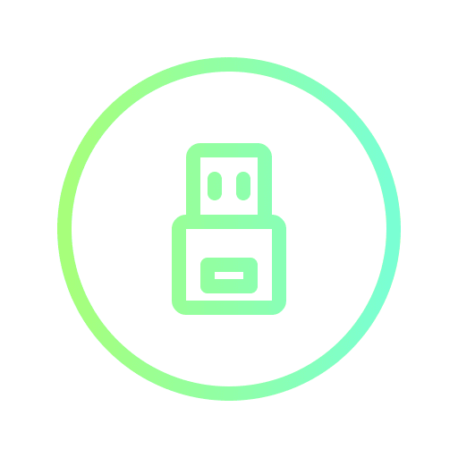 Flash disk flash disk data storage flash drive icon