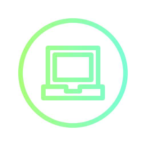 Laptop computing technology electronics icon