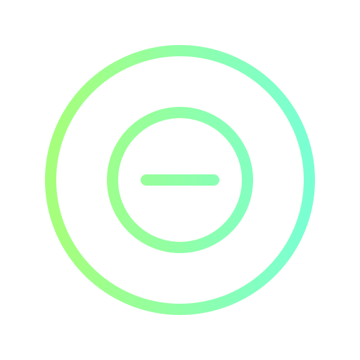 Minus ui maths less icon