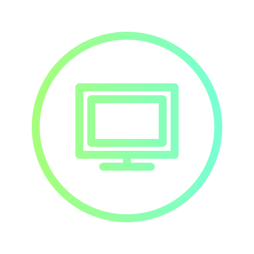 Monitor desktop applications apps icon