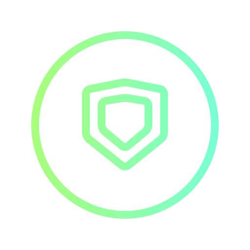 Shield interface shield security icon