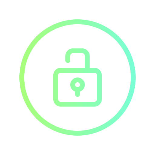 Unlock unsecure open security icon