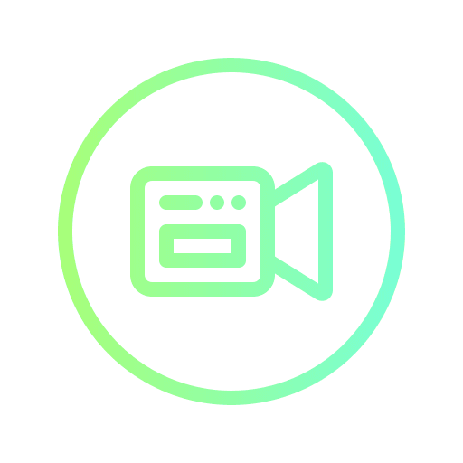 Video recorder video camera electronics digital camera icon