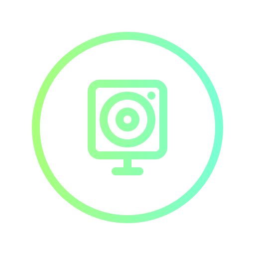 Webcam communications computer webcam icon